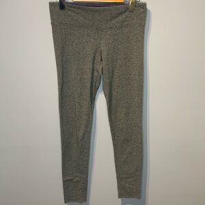 TNA Aritzia Heathered Grey Cotton Leggings